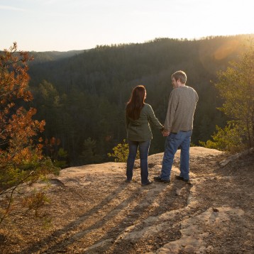 Red River Gorge Engagement Session: Andrew and Rebecca