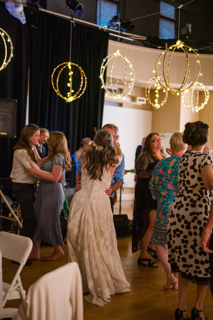 Bride and Groom dancing